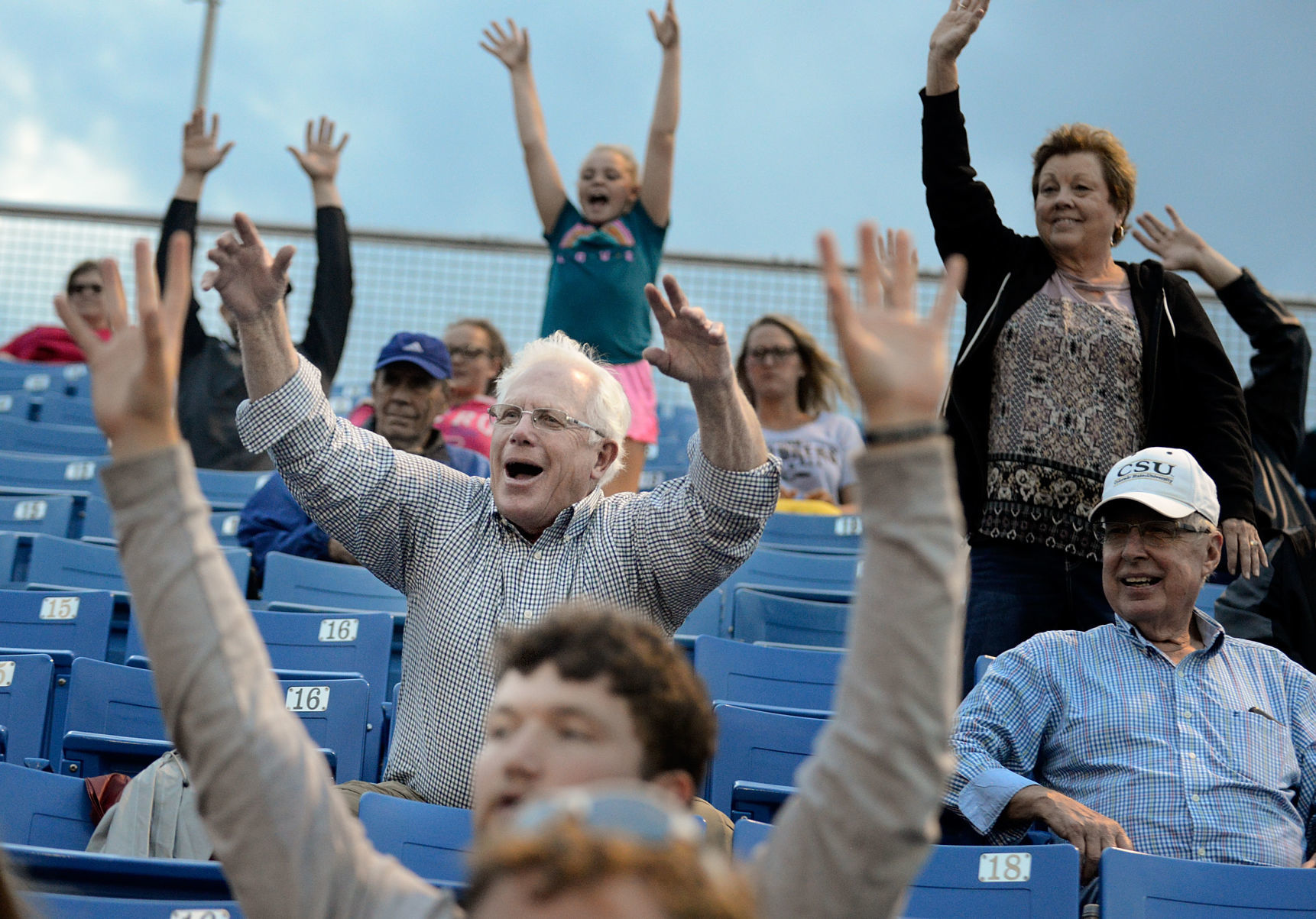 Baseball Sioux City Explorers vs. St. Paul Saints Fan Shot